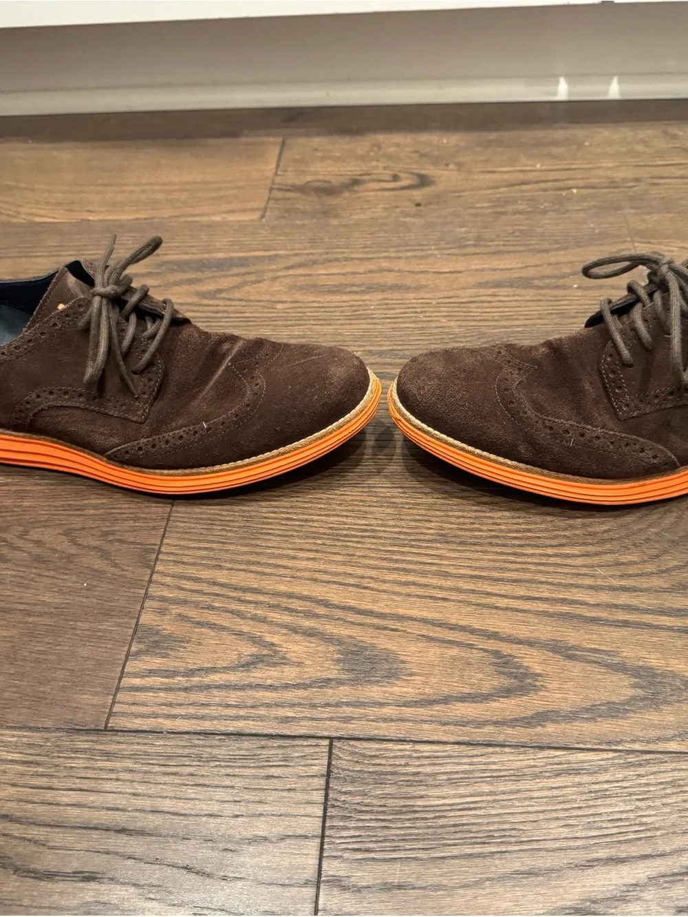 Cole Haan brown suede